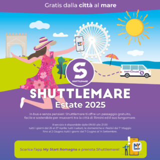 News Start Romagna: Shuttlemare è tornato: dal centro al mare, gratis e senza pensieri!