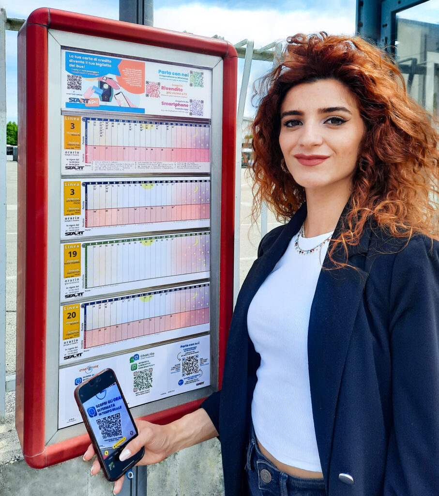 Start in Time – informazioni in tempo reale alla tua fermata Con Start in Time, viaggiare è ancora più smart 
